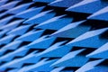 Pyramidal Absorbers - Sound proofing Royalty Free Stock Photo