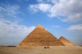 Pyramids of gizeh Royalty Free Stock Photo