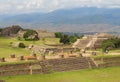 Pyramids of the archaeological Site of Monte AlbÃÂ¡n VIII Royalty Free Stock Photo