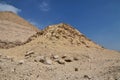 Pyramids in Dahshur, Sahara desert, Egypt Royalty Free Stock Photo