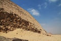 Pyramids in Dahshur, Sahara desert, Egypt Royalty Free Stock Photo
