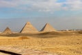 pyramids desert