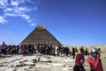 Pyramids of Giza. Cairo, Egypt.