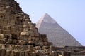 Pyramids of Giza, Egypt Royalty Free Stock Photo
