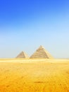 Pyramids Of Giza Royalty Free Stock Photo