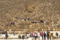 Pyramids of giza. Great pyramids of Egypt. The seventh wonder of the world. Ancient megaliths