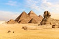 The Pyramids Of Giza And The Great Sphinx, Egypt