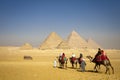 Pyramids Giza Plateau Cairo Royalty Free Stock Photo