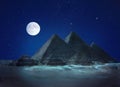 Pyramids Egypt Royalty Free Stock Photo