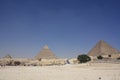 Pyramids of Gizeh Royalty Free Stock Photo