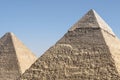 Pyramids of Khafre and Khufu, Giza, Egypt