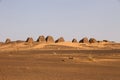 Pyramids of Meroe Royalty Free Stock Photo