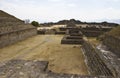 Pyramids of Monte Alban, Oaxaca, Mexico. Royalty Free Stock Photo