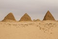 The pyramids at Nuri Royalty Free Stock Photo