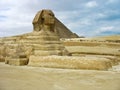 Pyramids and Sphynx Royalty Free Stock Photo