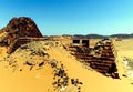 Pyramids in Sudan Royalty Free Stock Photo