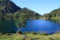 Pyrenean lake of Balbonne in AriÃÂ¨ge
