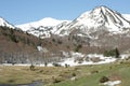 Pyrenean river in Ariege, France
