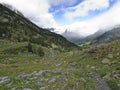 Pyrenean route, up to plande aigualluts