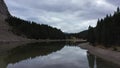 Pyrenees lake Ibon de Plan, Spain