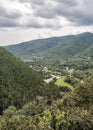 Pyrenees mountains vertically Royalty Free Stock Photo