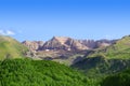 Pyrenees peaks Panticosa scenics Huesca Aragon Royalty Free Stock Photo