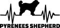 Pyrenees Shepherd frequency silhouette