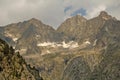 Pyrenees summits Royalty Free Stock Photo