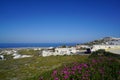 Pyrgos Village at Santorini Island,Greece.