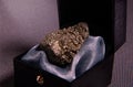 Pyrite, the fool`s gold. Royalty Free Stock Photo