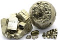 Pyrite specimens