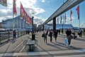 Pyrmont Bridge in Sydney Royalty Free Stock Photo