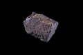 Pyrolusite rock sample Royalty Free Stock Photo