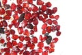 Pyrope garnet minerals Royalty Free Stock Photo