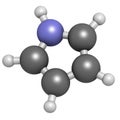 Pyrrole heterocyclic organic molecule.