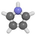 Pyrrole heterocyclic organic molecule.