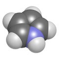 Pyrrole heterocyclic organic molecule.