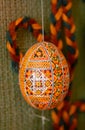 Pysanka decorated egg