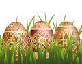 Pysanky easter eggs