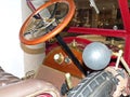 Pyshma,Russia-09/12/2020: Exhibition of retro cars. Car `Delaunay-Belleville HB4`,1911, France.