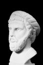 Pythagoras was an important Greek philosopher, mathematician, ge Royalty Free Stock Photo
