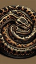 Python is a genus of constricting snakes in the Pythonidae family