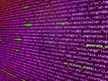 Python programming developer code. Developing programming and coding technologies. Programming code abstract screen of software Royalty Free Stock Photo