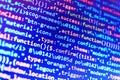 Python programming developer code. Royalty Free Stock Photo