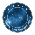 Pyxis Star Constellation, Compass Constellation, Pyxis Nautica