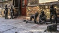 Sculpture of the Boys of the Pal Street(A Pal utcai fiuk szobra) at Budapest, Hungary