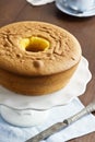 PÃÂ£o de Lo, or Portuguese Sponge Cake, with Tea