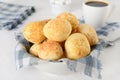 PÃÂ£o de Queijo Brazilian cheese bread