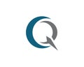 Q Letter icon vector