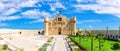 Qaitbay Citadel, view from the main fort yard, Alexandria, Egypt Royalty Free Stock Photo